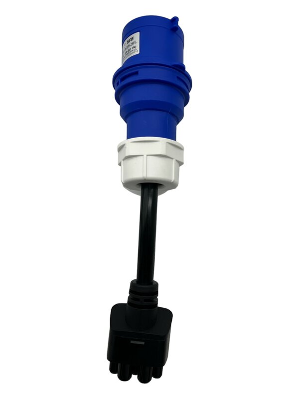 Adaptador ajustable para Tesla Model 3 S Y X Blue CEE Ev, conector de cable de extensión de cargador rápido, 220V-250V, 32A, 3 pines, EU 1104947