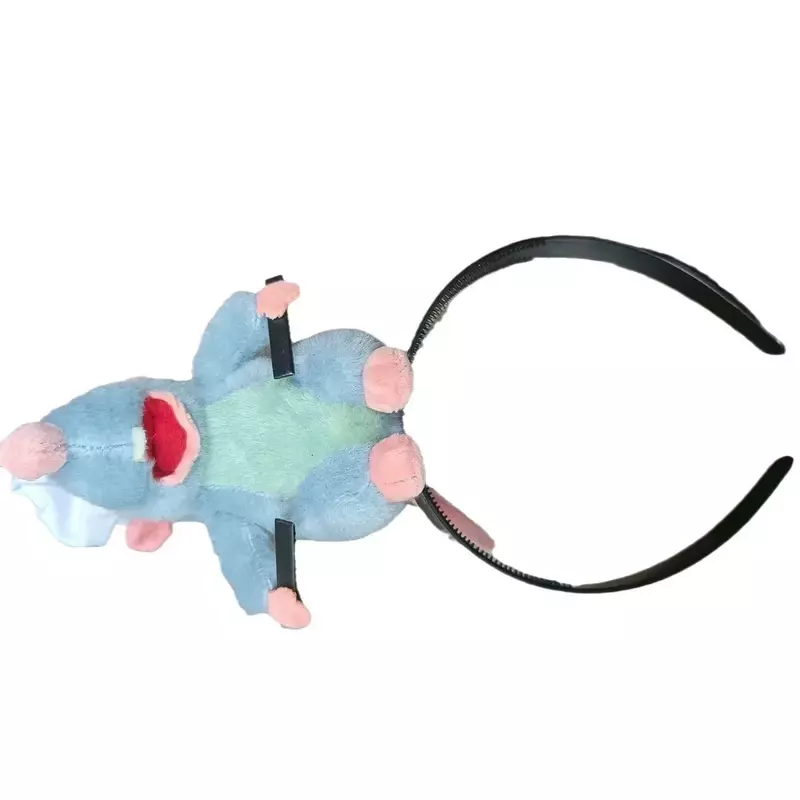 10PC opaska mysz z kreskówki opaska na włosy nowa kreskówka pluszowa lalka opaska na głowę francuski z szerokim rondem zdjęcie nakrycia głowy kreatywny prezent dla dziewczyny