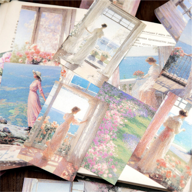 5 confezioni/lotto Cloud sunset series retro paper message paper memo pad