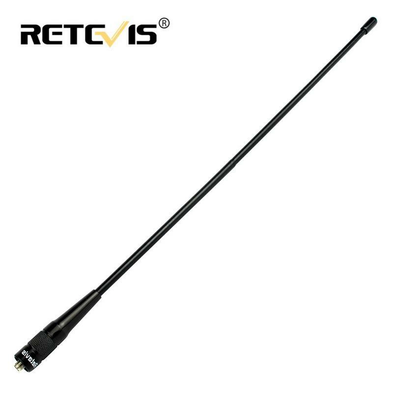 Retevis RHD-771 двухдиапазонная антенна с усилением для H777 Kenwood 9030 SMA-F рация с мягким усилением для Baofeng Kenwood