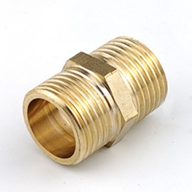 Brand New Hose Connector Coupling Hose Nozzles Joint Threaded Male To Male Pipe Fittings 1 Piece 1/4 Accessories