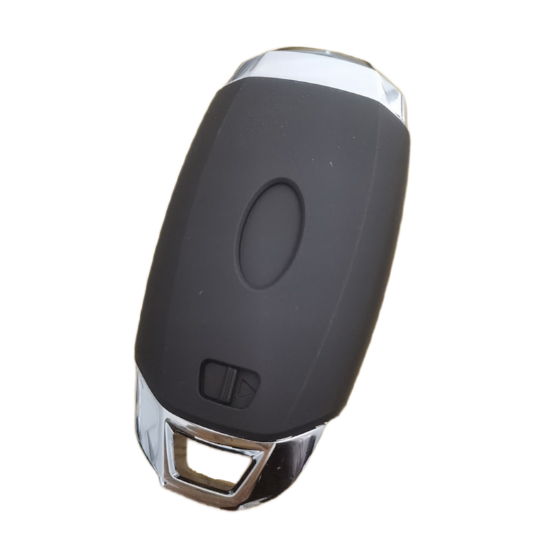Carcasa de llave remota inteligente para coche, carcasa de repuesto para Hyundai Elantra Fiesta con hoja de llave de inserción de emergencia sin cortar, 3/4/5 botones