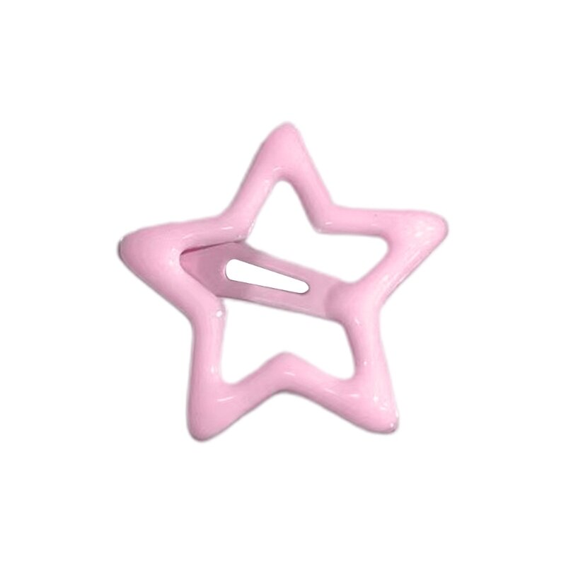 Candy Color Star Hair Clip Easy Hair Clips Toddler Hairpins Hair Jewelry