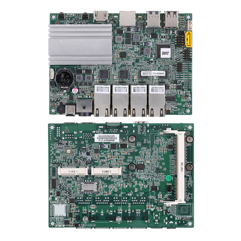 Qotom 4 LAN Mini PC POE Gateway Firewall Router Apollo Lake Celeron J3455 czterordzeniowy AES-NI