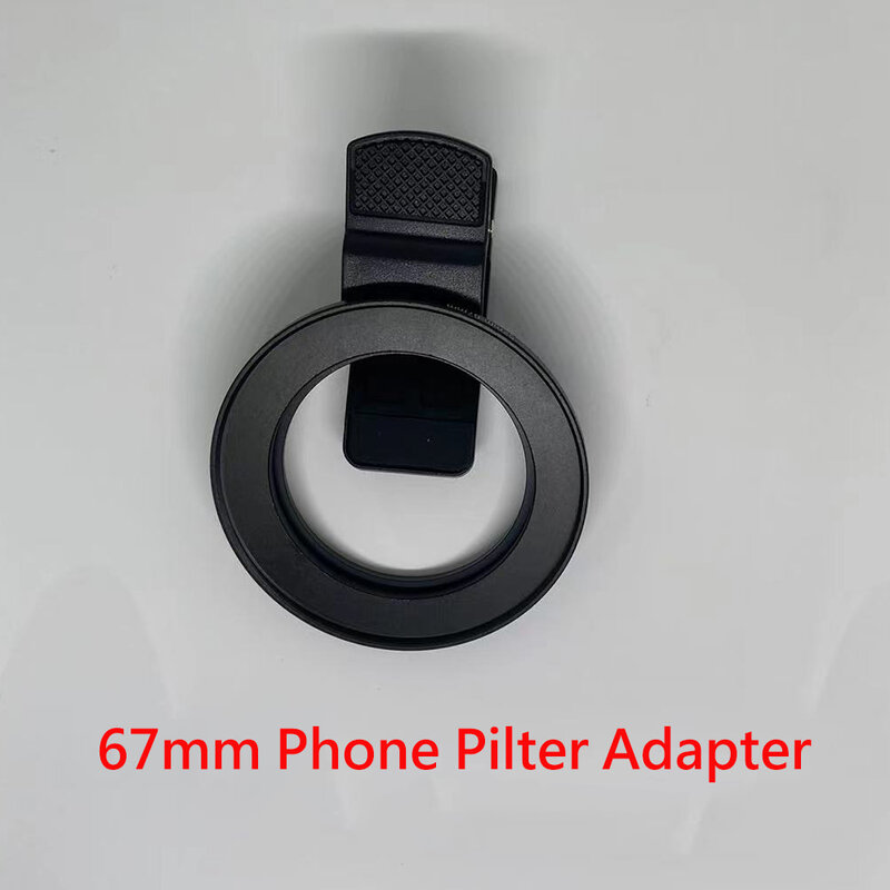 Adaptateur de filtre étoile UV ND CPL, filtre de smartphone, bague d'adaptation pour iPhone 15 13 14 12 Pro Max, 37mm, 52mm, 67mm