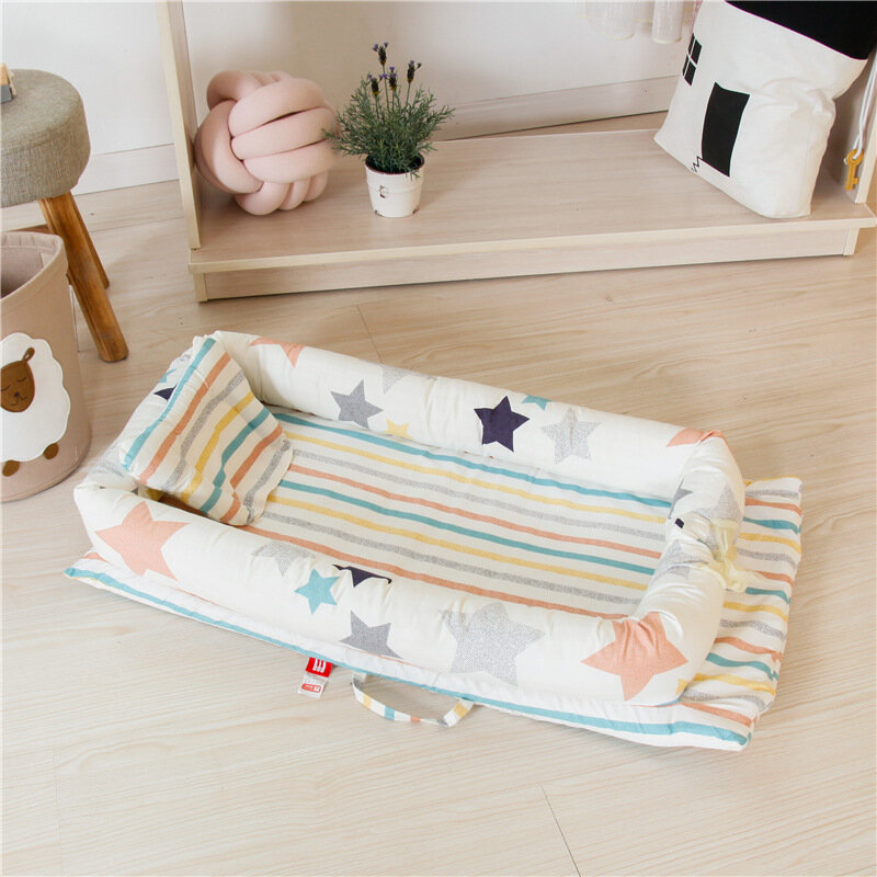 Variety Of Colors Popular Portable Baby Nest Baby Bassinet Sleeping Carry Organic Baby Nest