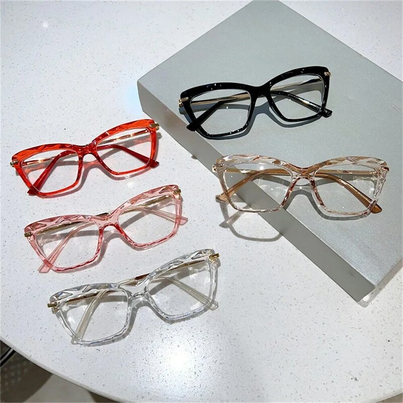 Klass num Mode Anti-Blaulicht Brille Retro klassische Cat Eye Rahmen Brillen Frauen Computer Augenschutz Brille Brillen