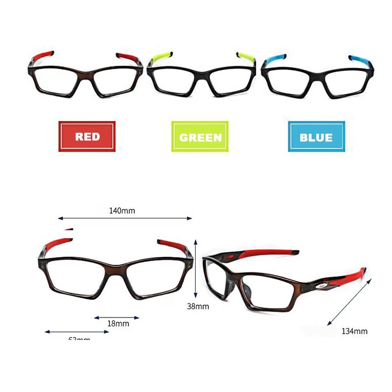 YOOLENS Basketball Eyeglasses Football Goggle Cycling Bicycle Bike Outdoor Sport Glasses Eyewear for Myopia Prescription Lens