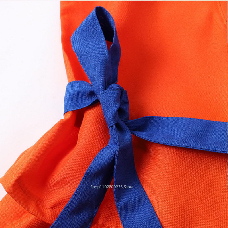 Anime Dragon Ball Z Kids Son Goku Cosplay Costume Gui Holiday Costumes Tail Wrister parrucca bambini Dress Up Halloween Party Gift