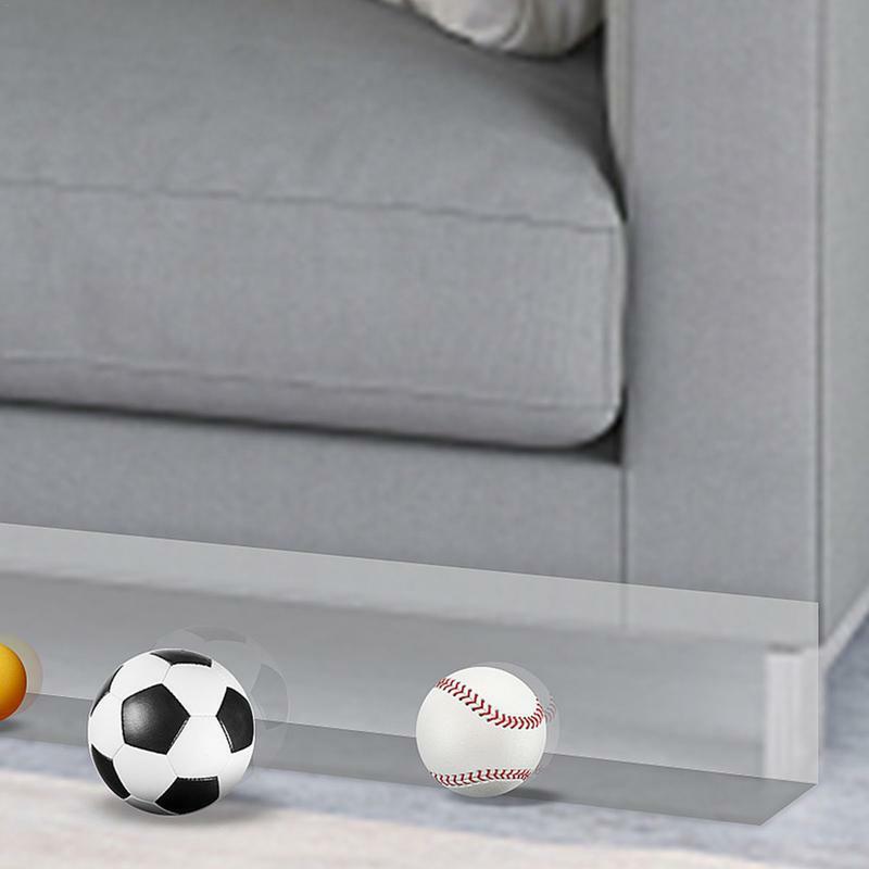 Pare-chocs de canapé adhésif portable, bloqueurs de jouets pour meubles, protection améliorée sous le canapé, déflecteur de meubles, 3 mètres