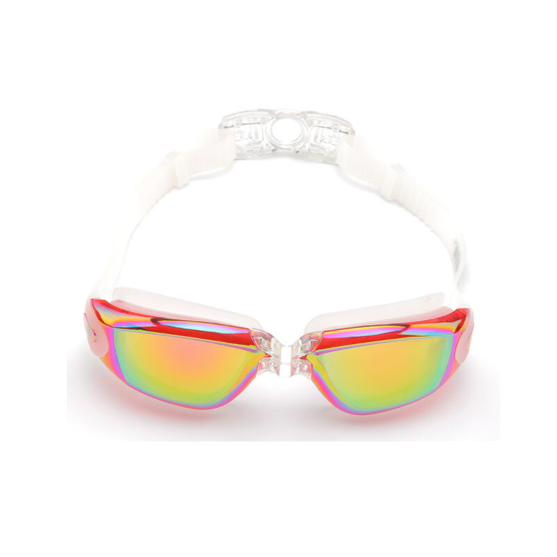 Okulary pływackie recepta kobiety mężczyźni regulowana ochrona UV wodoodporne okulary przeciwmgielne krótkowzroczność basen kąpielowy nurkowanie okulary wodne