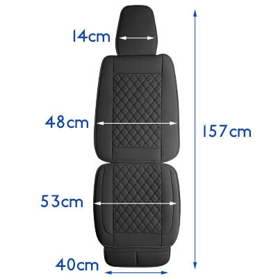 PU Leather Car Seat Cover Universal Front Automobiles Seat Covers Chair Cushion Protetor Auto for BMW Audi Ford Seat Leon