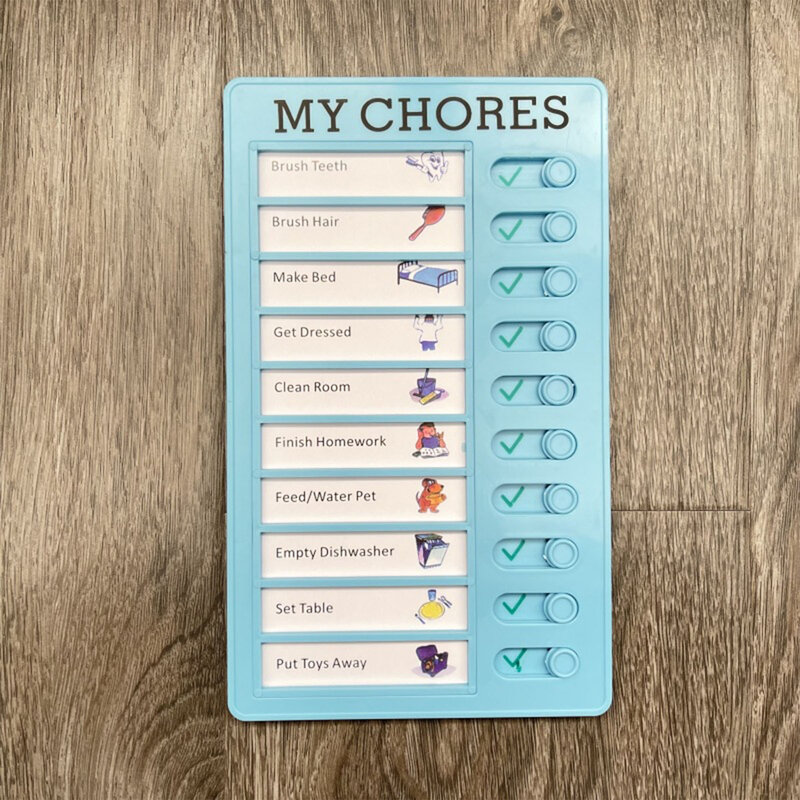 Chore Chart Checklist Board Planning Board Dagelijks To Do List Planner Checklist Karwei Board Voor Thuis Routine Planning