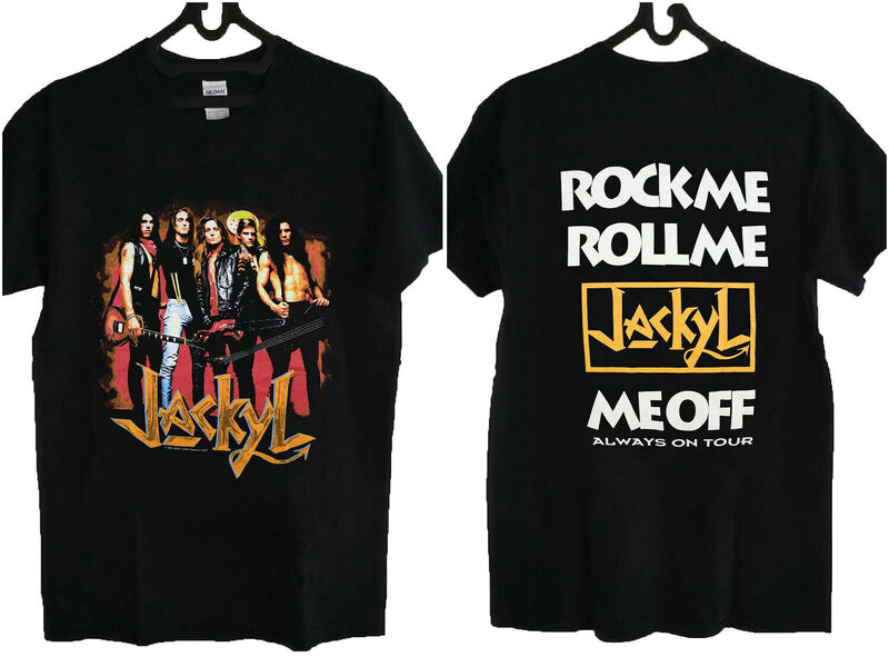 ทัวร์คอนเสิร์ตแจ็คเก็ตวินเทจ1993เสื้อยืด Rock Me Roll Me S-5XL