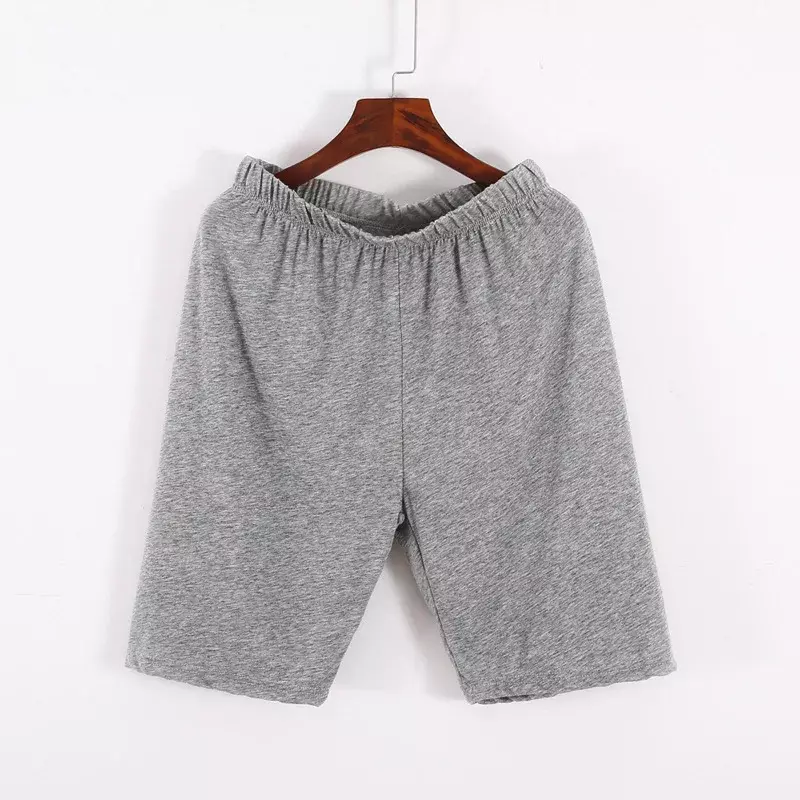 Shorts de pijama de algodão masculino confortável, pijama masculino, calças esportivas casuais finas, roupas de verão, 2023