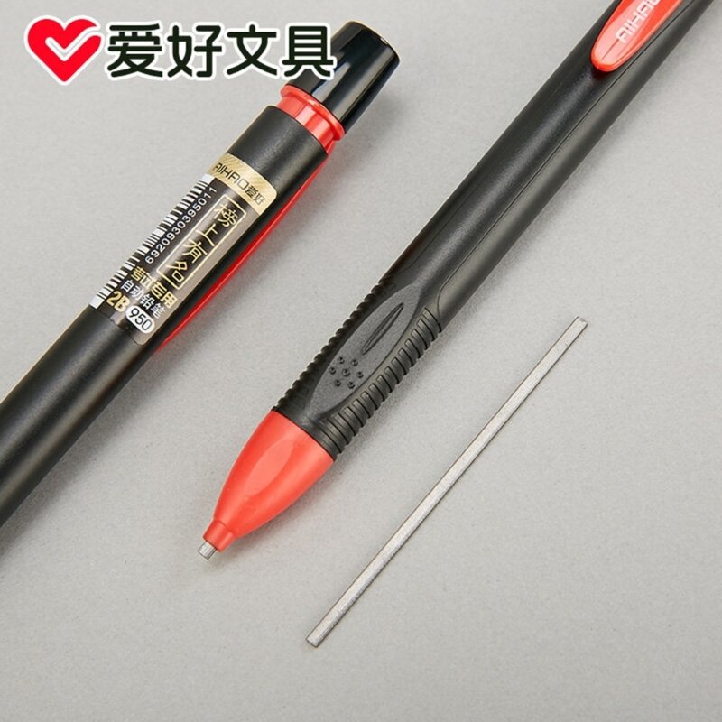 Ołówek automatyczny do egzaminu Dropship wkładami. Gumka do ołówka. Wsparcie dla szkolnych materiałów biurowych