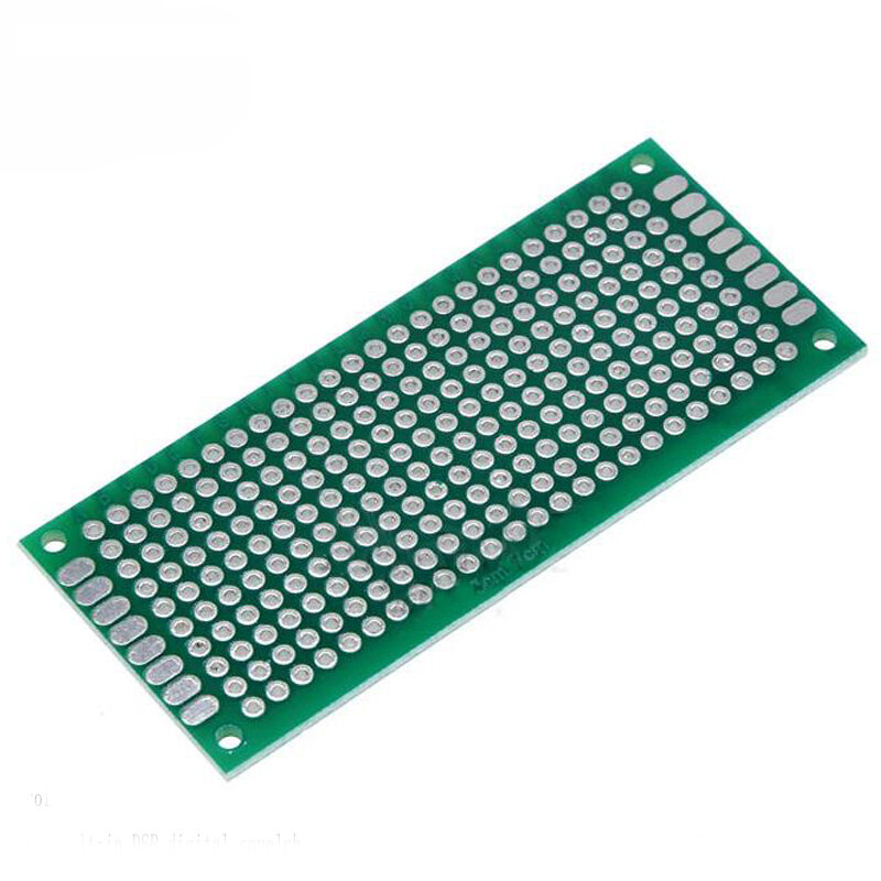 10pcs Double Side Prototype PCB diy Universal Printed Circuit Board 3x7cm Green