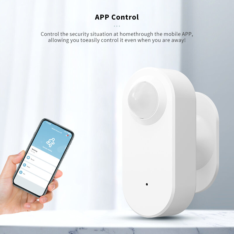 Ihseno Tuya Zigbee/Wifi Human Motion Presence Sensor App Afstandsbediening Pir Detectie Voor Smart Home Decor Beveiligingsalarm