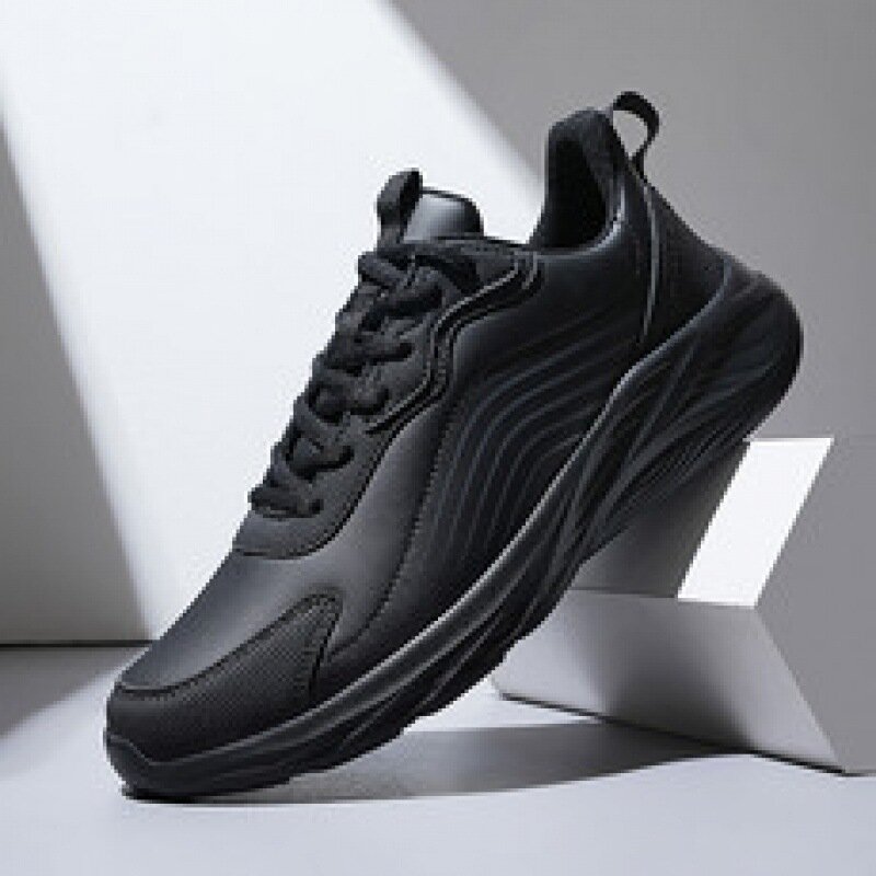 Autumn Men's Shoes 2023 New Men's Casual Leather Shoes Summer Breathable Sports Board Shoes Work Easy Wear Tide Shoes