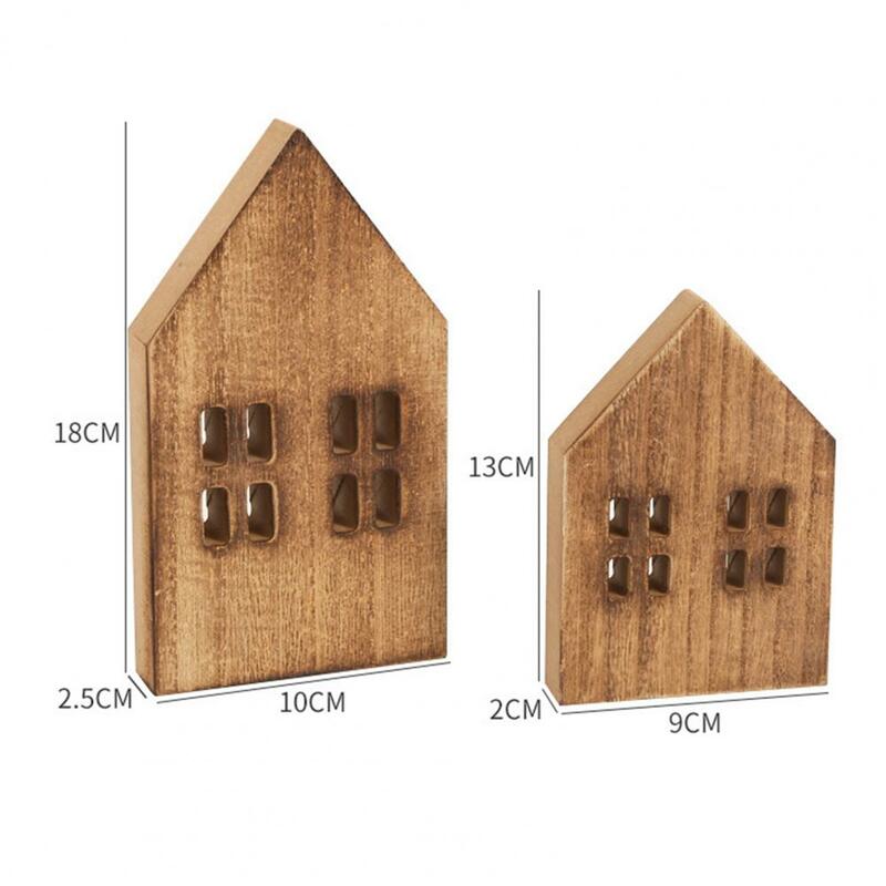 軽量の木製クラフト,装飾的な小さな家,木製の装飾,ムード,モダン,木製の装飾