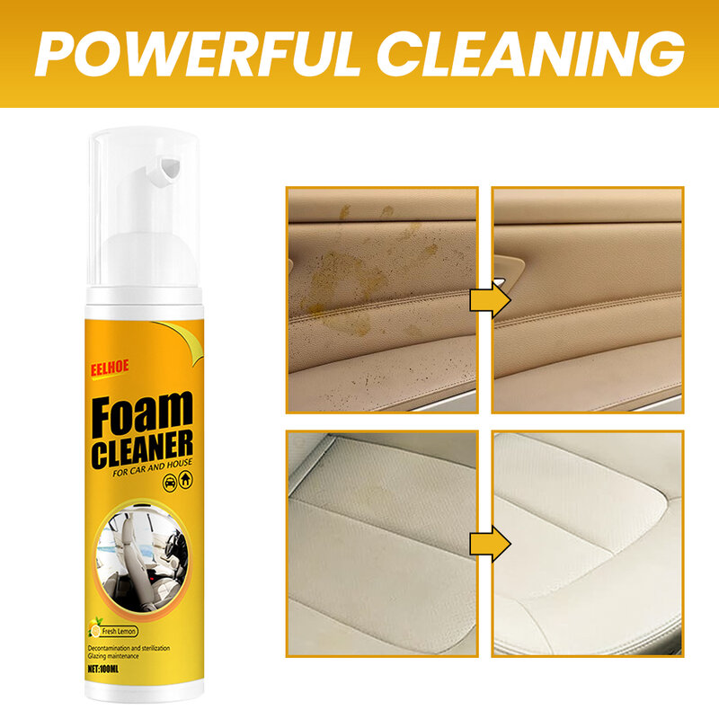30ml 100ml 250ml Multi-purpose Foam Cleaner Anti-aging Cleaning Automoive Car Interior Home Cleaning Foam Cleaner Dropshipping