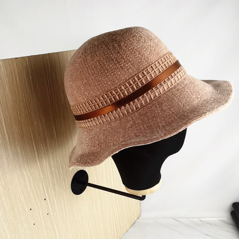 Tête de mannequin pour perruque, support de casque, crochet mural, présentoir de chapeau, supports de rangement B, 1 pièce
