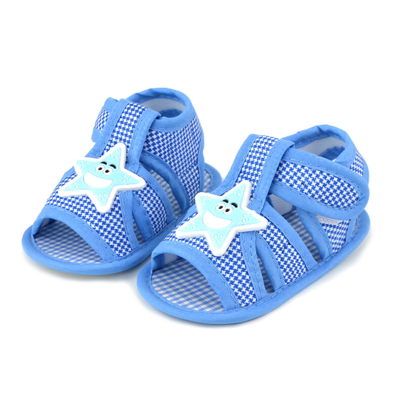 Balita Bayi Anak-anak Bayi Perempuan Sandal Musim Panas Lucu Kasual Putri Sandal Kartun Lembut Sandal Crib Sepatu Anak Laki-laki Pertama Walkers0-12M