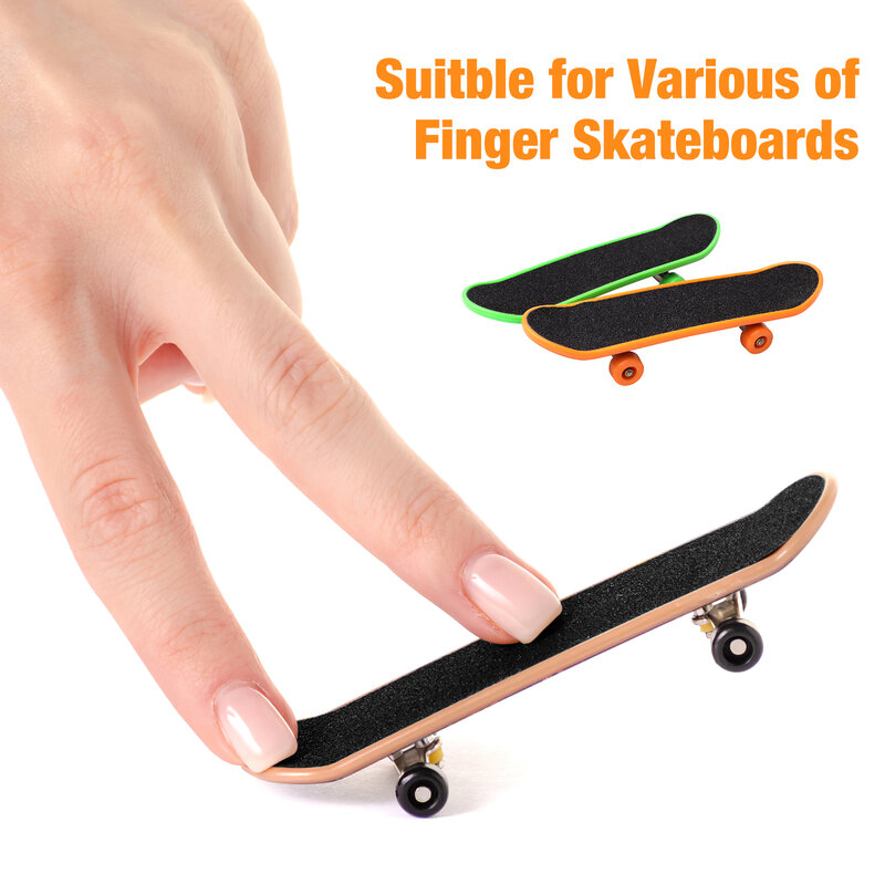 15Pcs Schaum Grip Tapes Für Griffbretter Nicht-Slip Schaum Grip Aufkleber Finger Skateboard Anti-Skid-Pad Oberfläche klebte Mit Schwamm