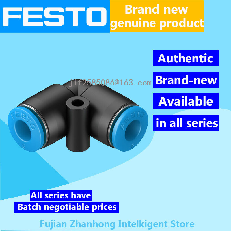Festo original original 8,153050 QSL-1/4-8,153051 QSL-3/8-100 QSL-1/4-10,10 teil/satz, in allen Serien erhältlich, preis verhandelbar