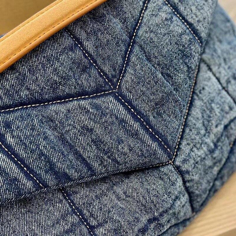 Новая женская джинсовая сумка с эффектом потертости