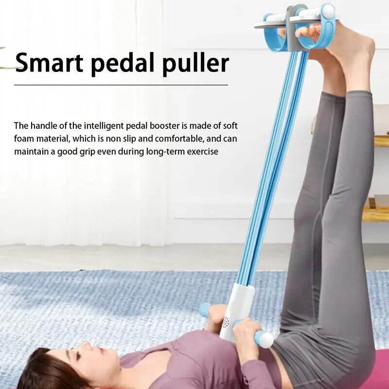 Fascia di resistenza dell'estrattore del pedale Smart 6-Tubes Yoga Strap Bodybuilding Expander Yoga Strap Bodybuilding Expander Puller Strength