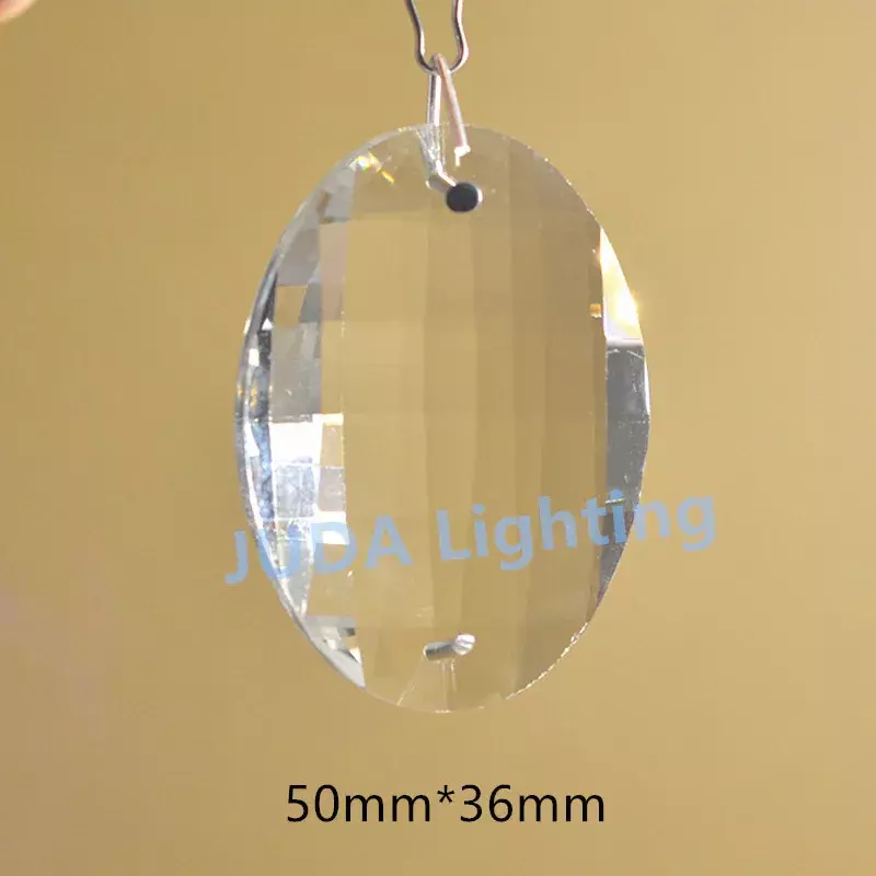 Square Oval shape chandelier crystal lamp crystal for European led candle pendant light decorative Wedding accessories