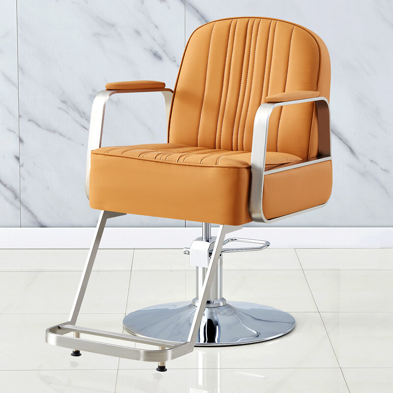 Piękna luksusowa krzesła fryzjerskie stylistka wygodna Manicure krzesła fryzjerskie profesjonalna wyposażenie salonu Silla De Barbero