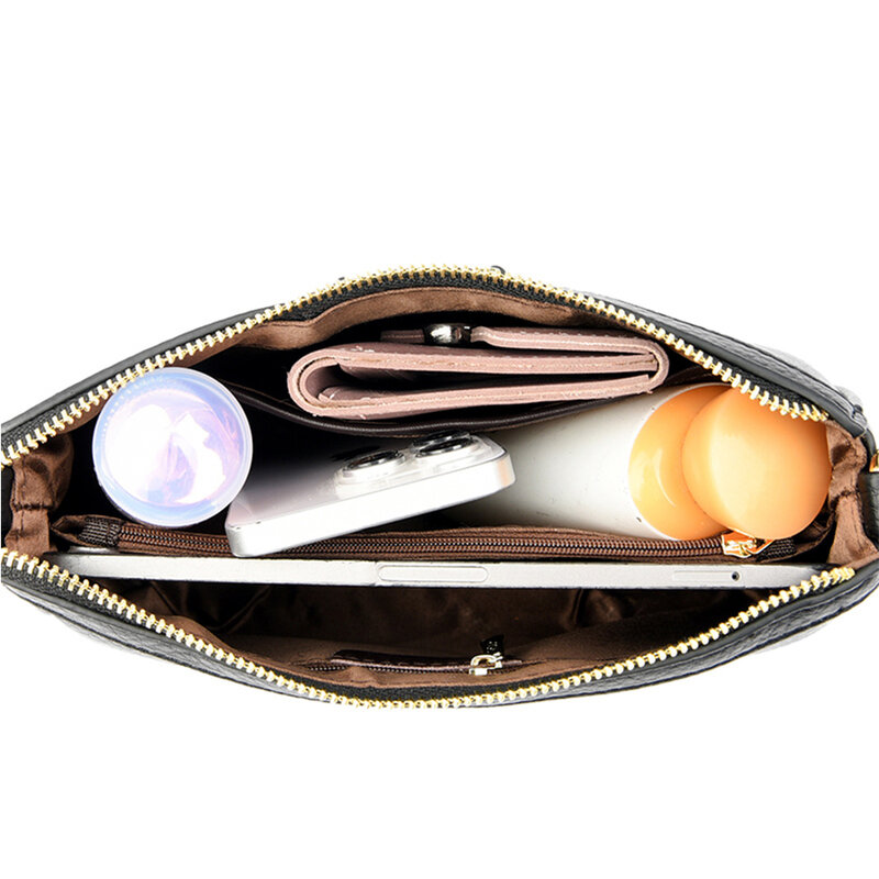 Luxus Geldbörsen und Handtaschen hochwertige weiche Leder Umhängetaschen für Damen Designer elegante Damen Umhängetasche Sack