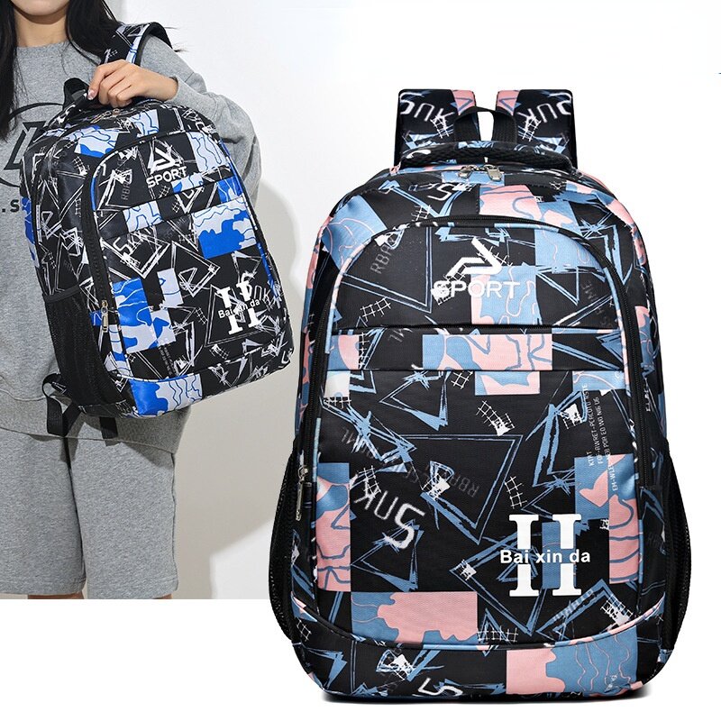 High-capacity Oxford Camouflage Schoolbags for Teenagers New Outdoor Travel Men Women Business Leisure Backpacks All-match Hot