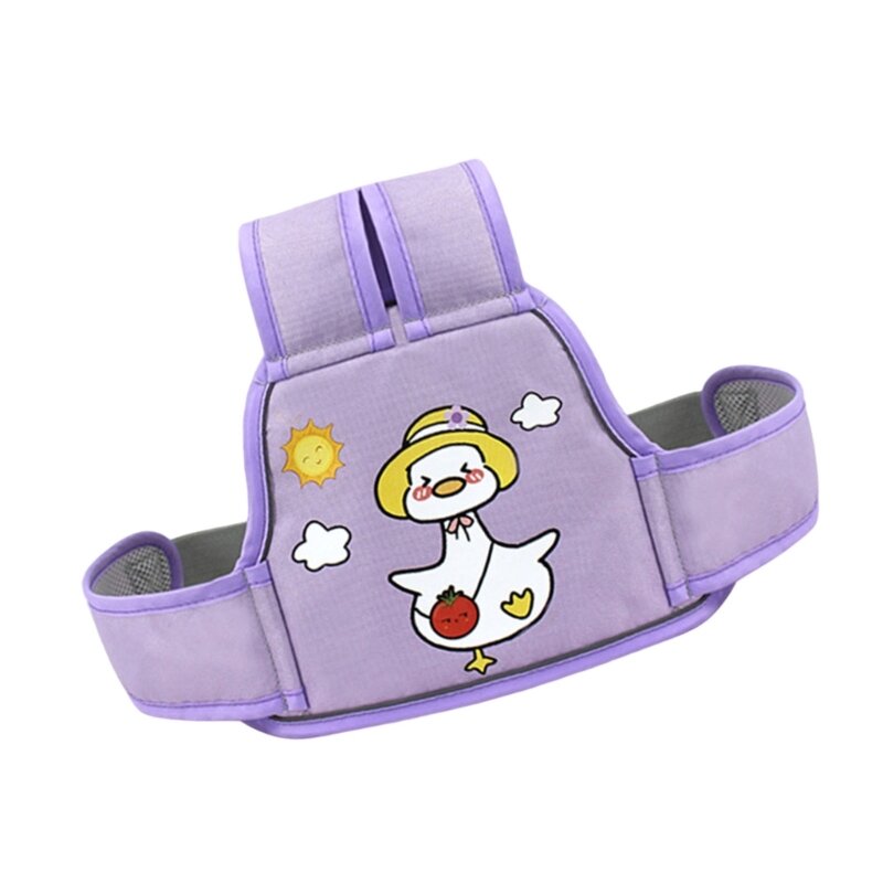 Cintura sicurezza per bambini con regolazione della cinghia sicurezza con motivo a cartoni animati per bambini