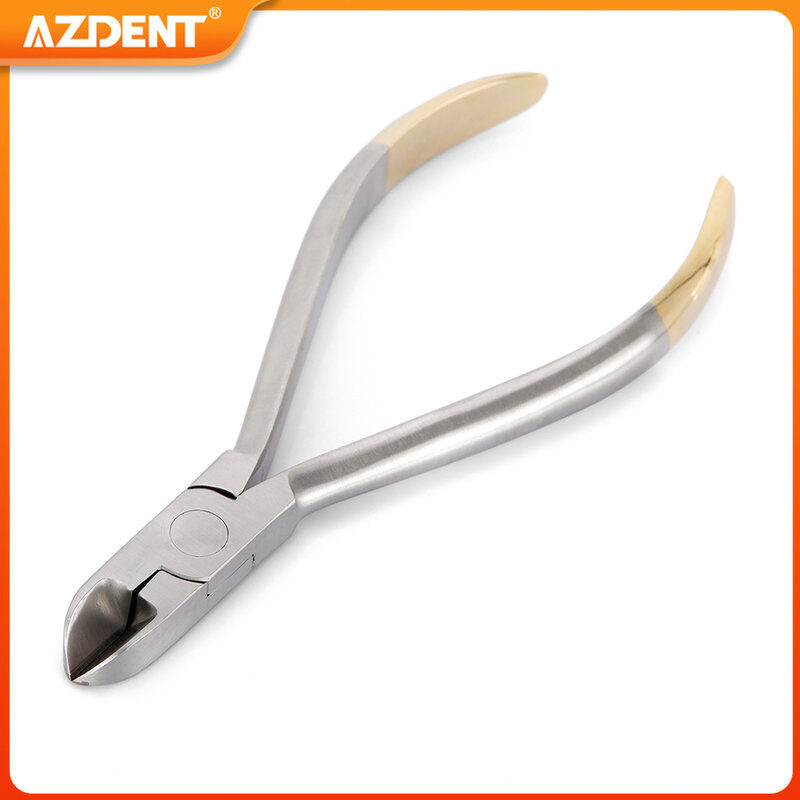 AZDENT-치과 교정 플라이어, 치과 교정용 기본 도구, 치과 의사용, 원거리 엔드 커터, 합자 커터