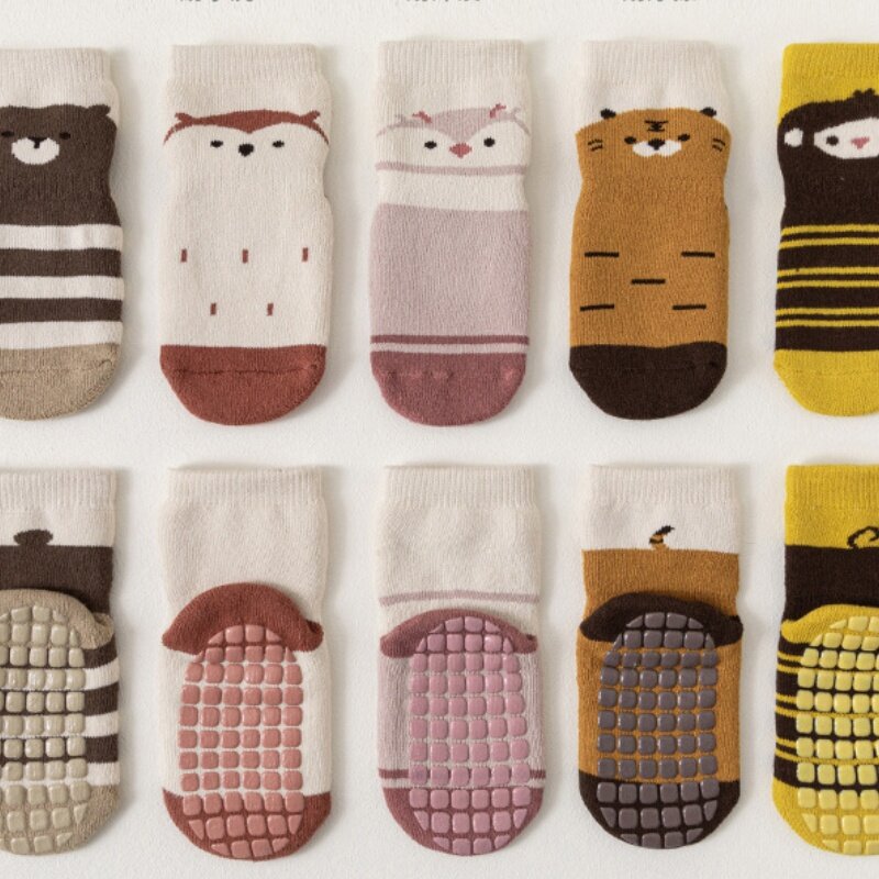 2023 neue Baby Boden Socken Tier Cartoon Socken warme Anti-Rutsch-Kleinkind Socken Unisex Boy Girl