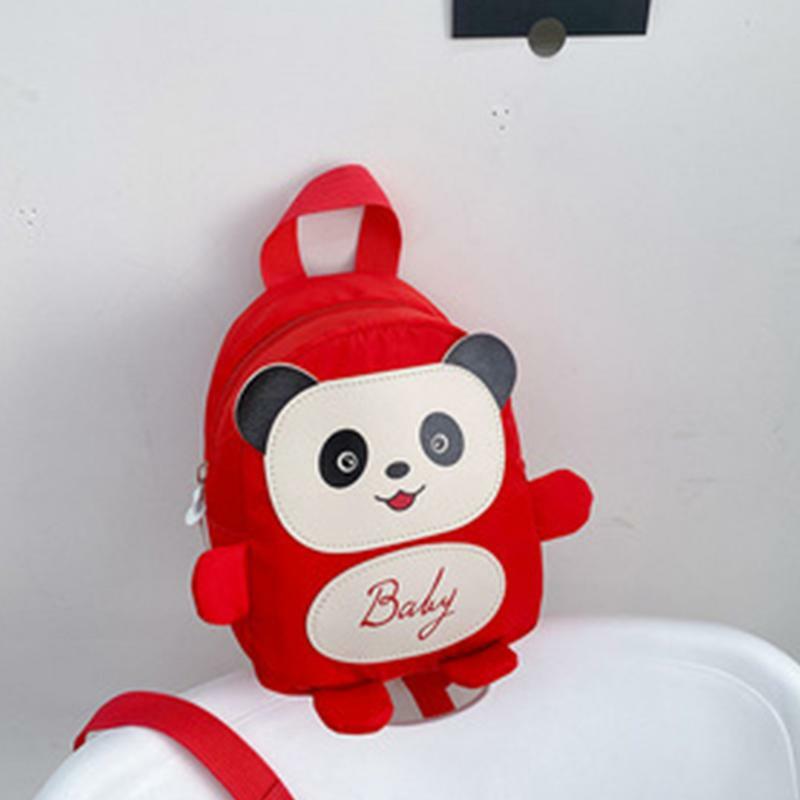 Children's Backpack Cartoon Panda Backpack For Girls Boys Prevent Lost Outings Fashion Backpack With Strap For Umbrella Books