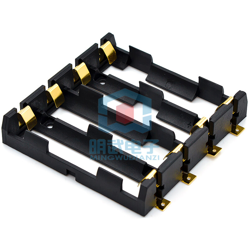 SMD Direct Plug Battery Holder, 18650 Battery Box, único, duplo, três, 4 seções, SMT, SMD, 1 a 4 seções