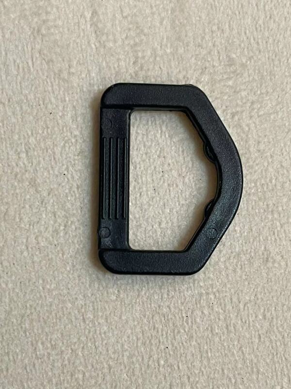 lat D Rings Plastic Buckle Loop for Webbing Belts Bag Strap Accessories 25mm