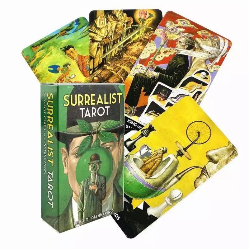 Kartu Tarot surrealis permainan kartu dek Tarot