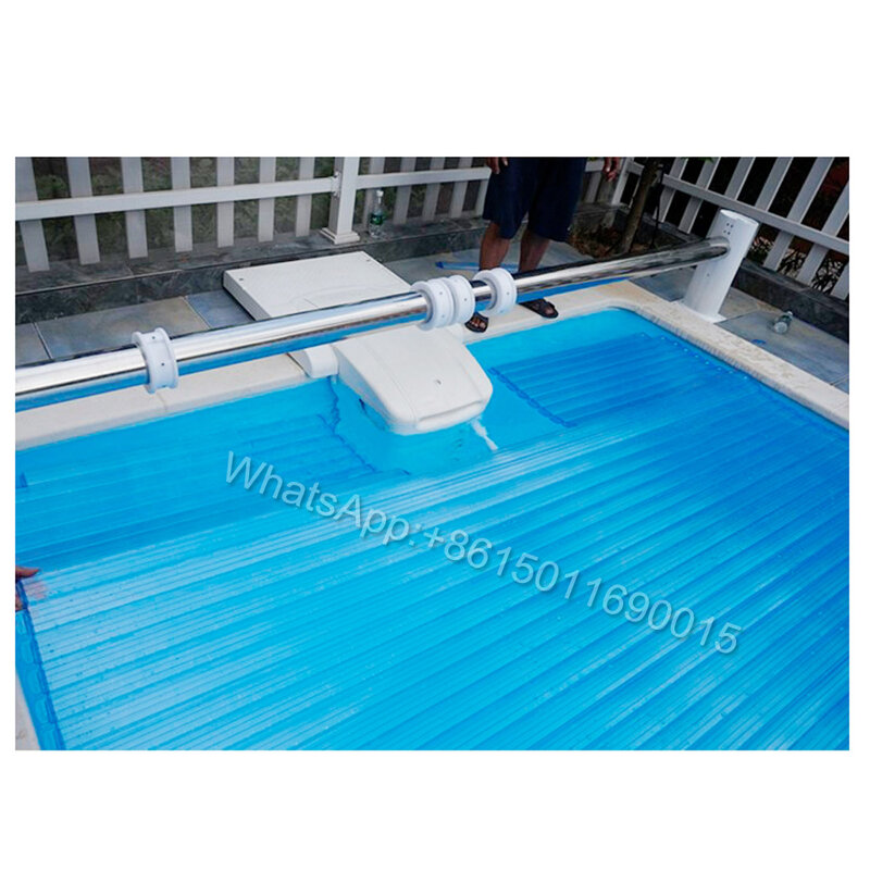 Private Villa Schwimmen Pool Sicherheit Automatische Roll Abdeckung Intelligente PC Schwimm Bord Isolierung Und Staubdicht Anpassung