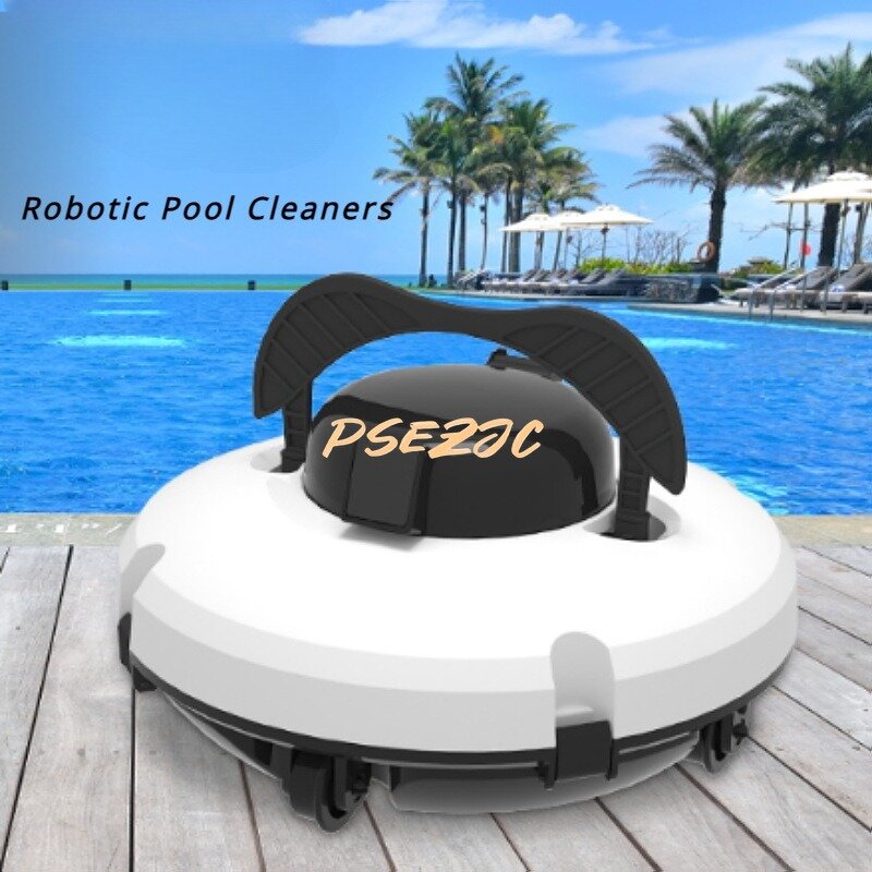 Limpiadores robóticos para piscinas: Robots recargables para limpiar bajo el agua, aspirar y aspirar, herramientas de limpieza inalámbricas