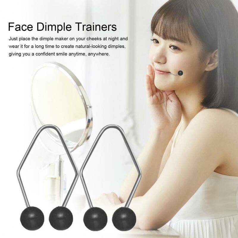 Small Dimple Trainers Effortless Face Dimple Trainers Lightweight Compact Size Women's Dimple Makers for Natural Creation Easy