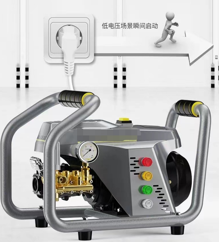 Lavadora eléctrica de alta presión para coche, herramienta eléctrica, limpiador con accesorios, equipo de lavado, 2,5 kW