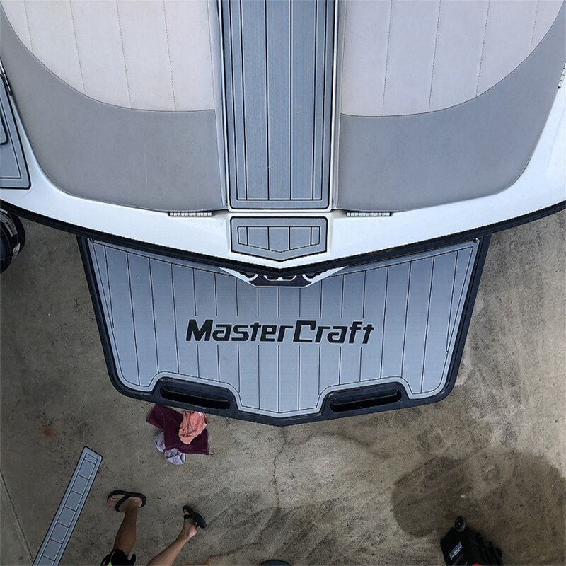 2016-2019 MasterCraft NXT22 platforma pływacka podkładka do kokpitu z pianki EVA i drewna tekowego mata podłogowa SeaDek MarineMat w stylu samoprzylepna