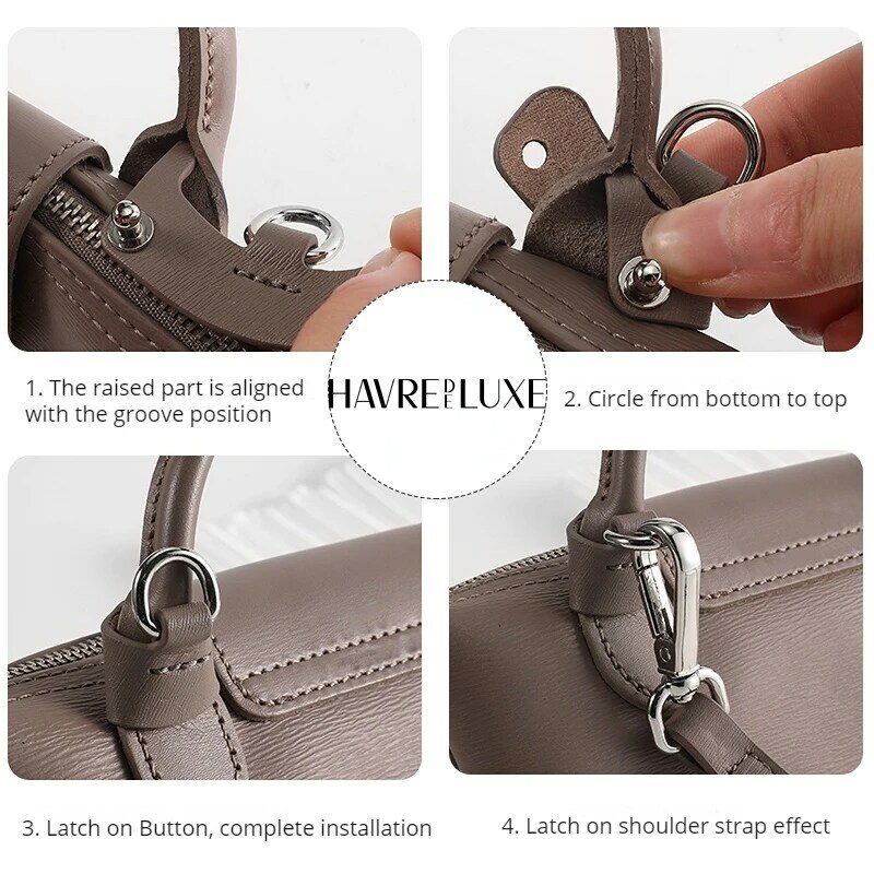 HAVREDELUXE-Correa para bolso Longchamp Mini, accesorios para colgar en el hombro