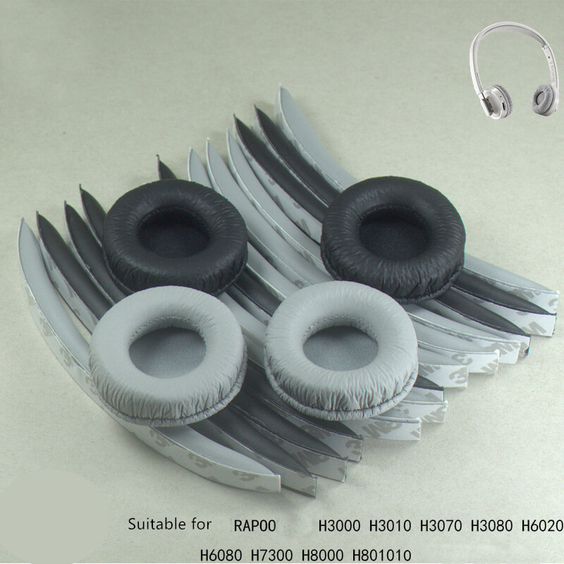 RAPOO H3010 H3080 H6020 H6080 H7300 H8000 H8010 용 이어 패드, 이어폰 커버 헤드빔 패드 귀마개 헤드레스트 액세서리
