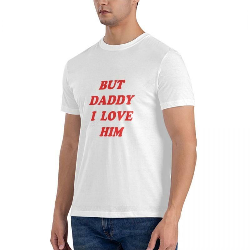 Männer T-Shirt, aber Papa Ich liebe ihn klassische T-Shirt T-Shirt Mann Männer Grafik T-Shirts lustige T-Shirts für Männer Baumwolle T-Shirts Mann
